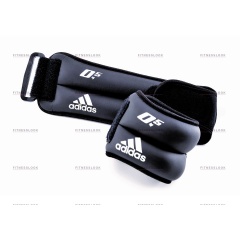 Adidas - на запястья/лодыжки несъемные 0.5 кг из каталога товаров для фитнеса, йоги, пилатеса в Тюмени по цене 2550 ₽