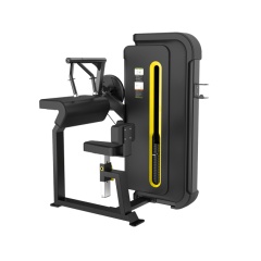 Svensson Industrial H3027 Matte Black Разгибание рук сидя (прямая поверхность) из каталога грузоблочных тренажеров в Тюмени по цене 85000 ₽