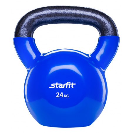 Гиря StarFit виниловая 24 кг. синяя