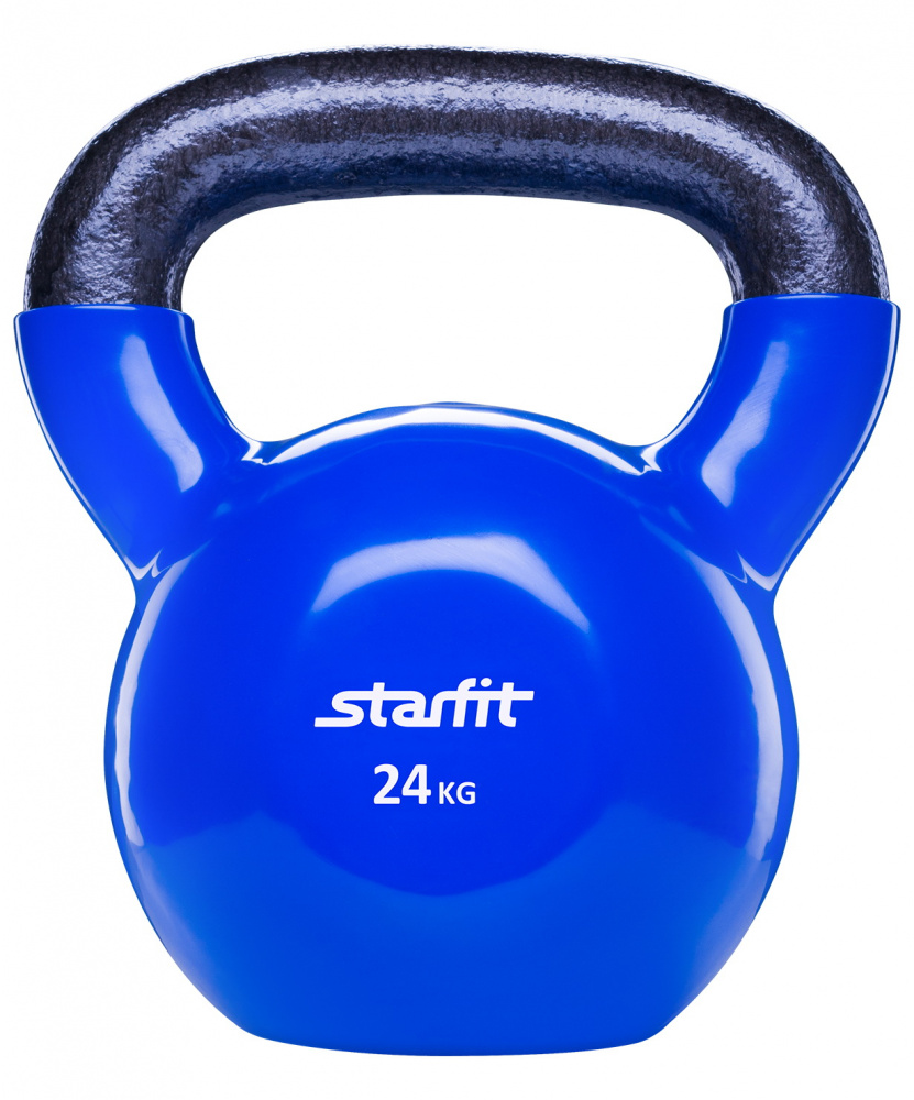 Гиря StarFit виниловая 24 кг. синяя