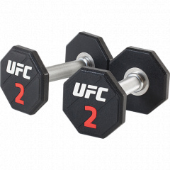 2 кг. в Тюмени по цене 4590 ₽ в категории обрезиненные гантели UFC