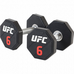 6 кг. в Тюмени по цене 13350 ₽ в категории обрезиненные гантели UFC
