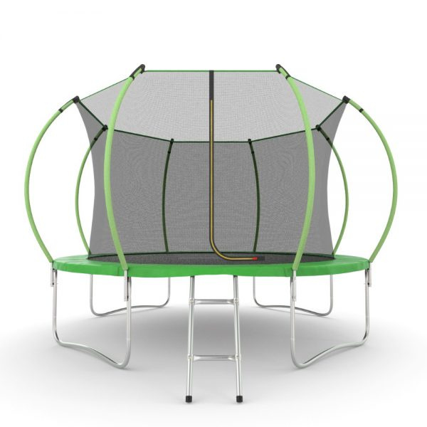 Батут с защитной сеткой Evo Jump Internal 12ft (Green)