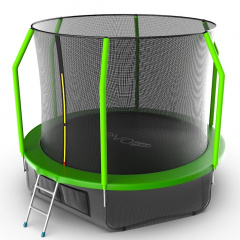 Батут с защитной сеткой Evo Jump Cosmo 10ft (Green) + Lower net в Тюмени по цене 26990 ₽