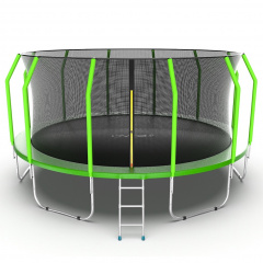 Батут с защитной сеткой Evo Jump Cosmo 16ft (Green) в Тюмени по цене 67190 ₽