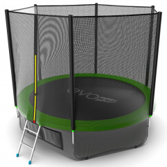 Батут с защитной сеткой Evo Jump External 10ft (Green) + Lower net в Тюмени по цене 32290 ₽