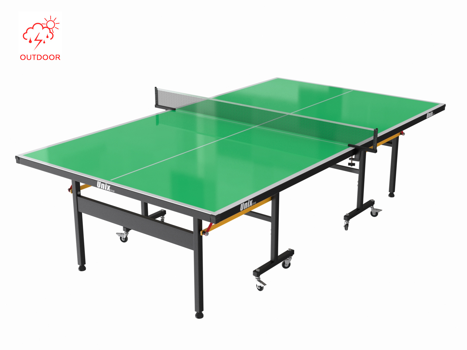 Unix line outdoor 6 mm (green) из каталога товаров для настольного тенниса в Тюмени по цене 54890 ₽