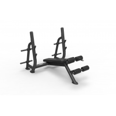 Spirit SP-4211 с отрицательным наклоном из каталога скамей со стойкой в Тюмени по цене 212800 ₽