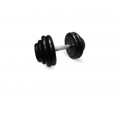 MB Barbell - 28.5 кг MB-FDBM-B28,5 из каталога обрезиненных гантелей в Тюмени по цене 11520 ₽