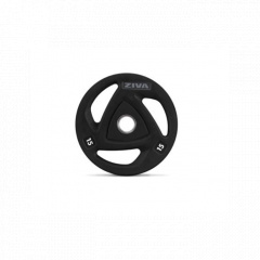 Ziva с уретановым покрытием, 1.25 кг. ZVO-DCPU1618-GY из каталога дисков для штанги с посадочным диаметром 50 мм. в Тюмени по цене 430 ₽