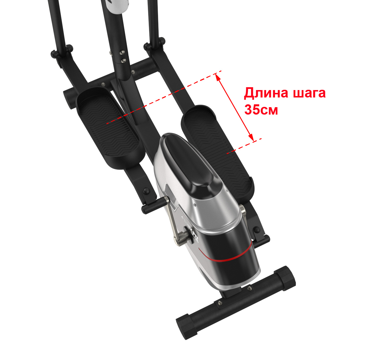 UnixFit SL 350E ширина тренажера, см - 62