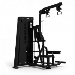 Bronze Gym NEO 89 Вертикальная/горизонтальная тяга из каталога гиперэкстензий в Тюмени по цене 241400 ₽