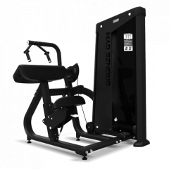 Bronze Gym NEO 28 Трицепс-машина из каталога грузоблочных тренажеров в Тюмени по цене 211650 ₽