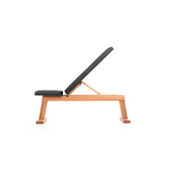 NOHrD WeightBench нат кожа вишня из каталога силовых скамей в Тюмени по цене 136850 ₽