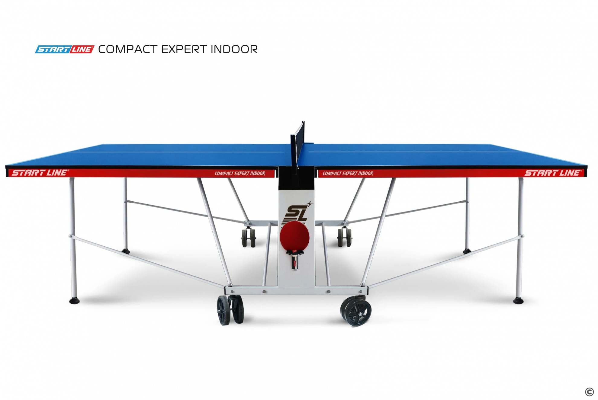 Start Line Compact Expert Indoor синий складной