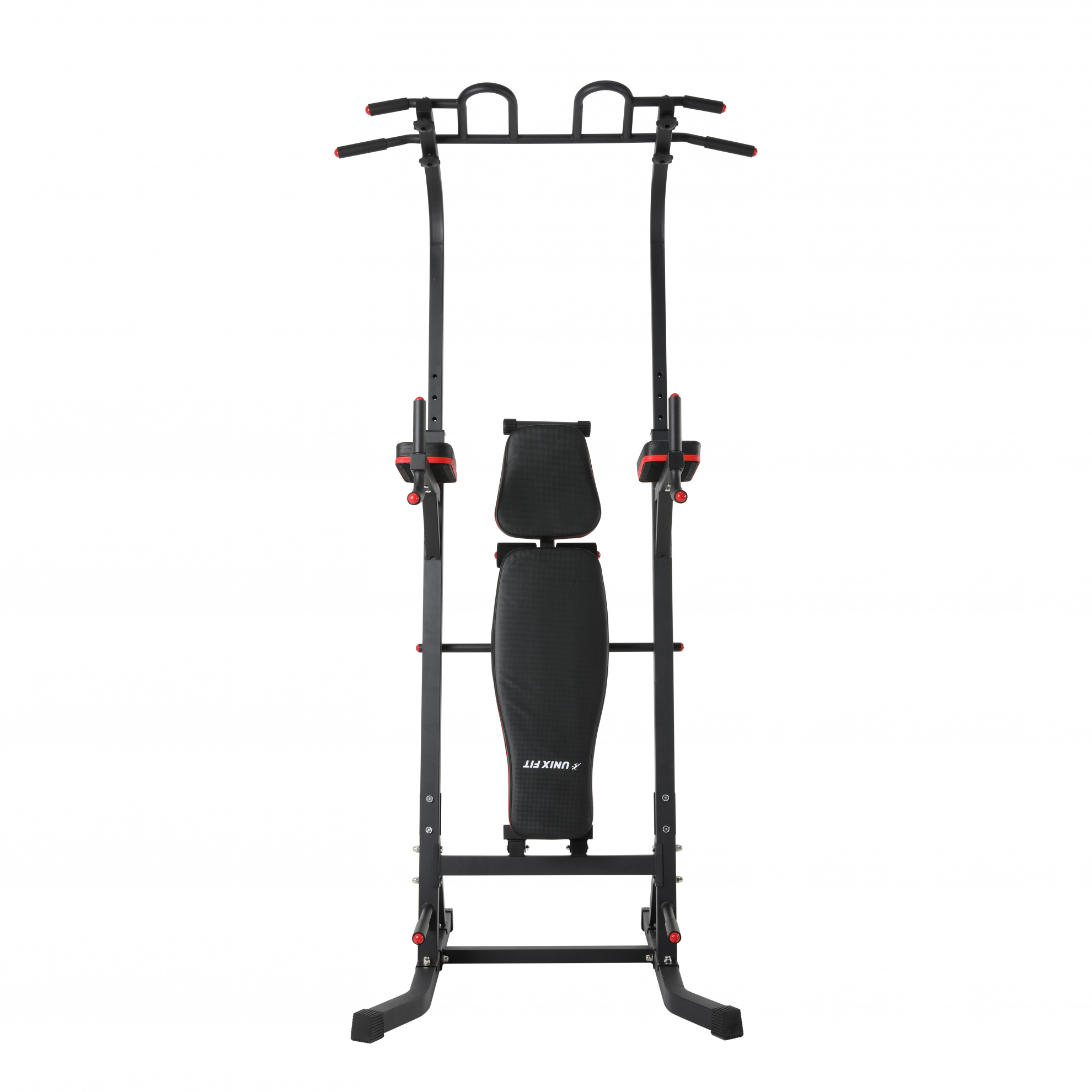 Турник/Пресс/Брусья UnixFit Power Tower 150 со скамьей