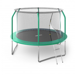 Unix Line Supreme Basic 10 ft (green) из каталога батутов с защитной сеткой в Тюмени по цене 20660 ₽