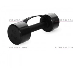черная - 5 кг в Тюмени по цене 1611 ₽ в категории обрезиненные гантели MB Barbell