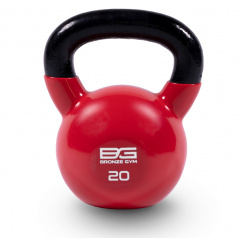 Bronze Gym в виниловой оболочке 20 кг из каталога гирь в Тюмени по цене 7480 ₽
