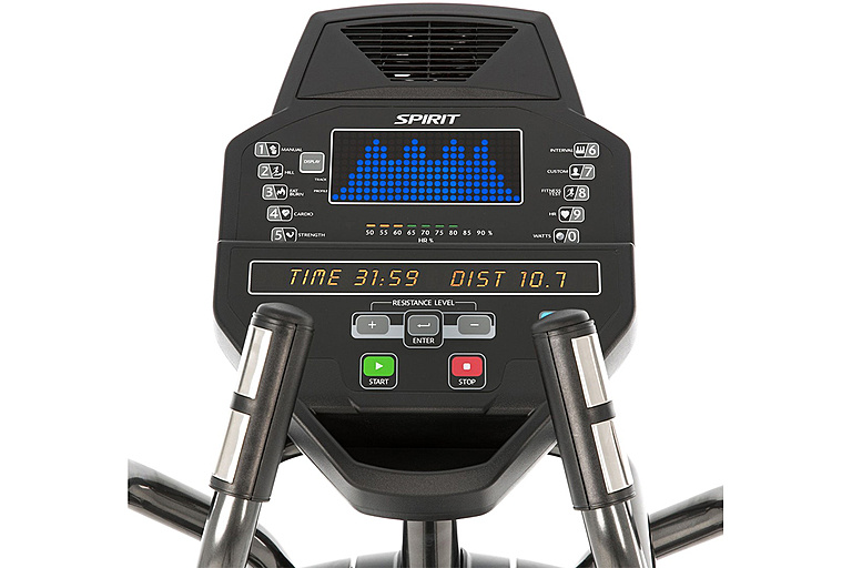 Spirit Fitness CE800 Graphite gray привод - передний