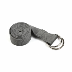 PRCTZ с металлическим карабином Yoga Strap, серый из каталога товаров для йоги в Тюмени по цене 490 ₽