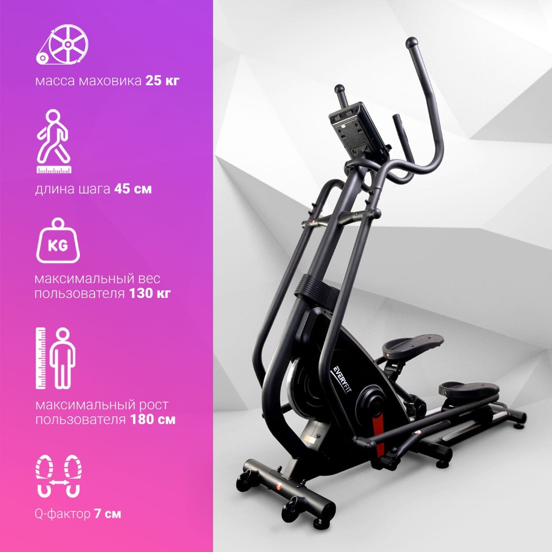 Everyfit 41800EHPC изменение длины шага - нет