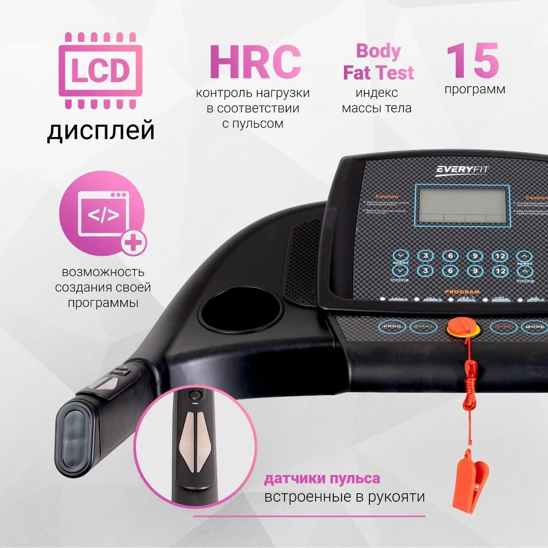 Everyfit 74501B макс. вес пользователя, кг - 130