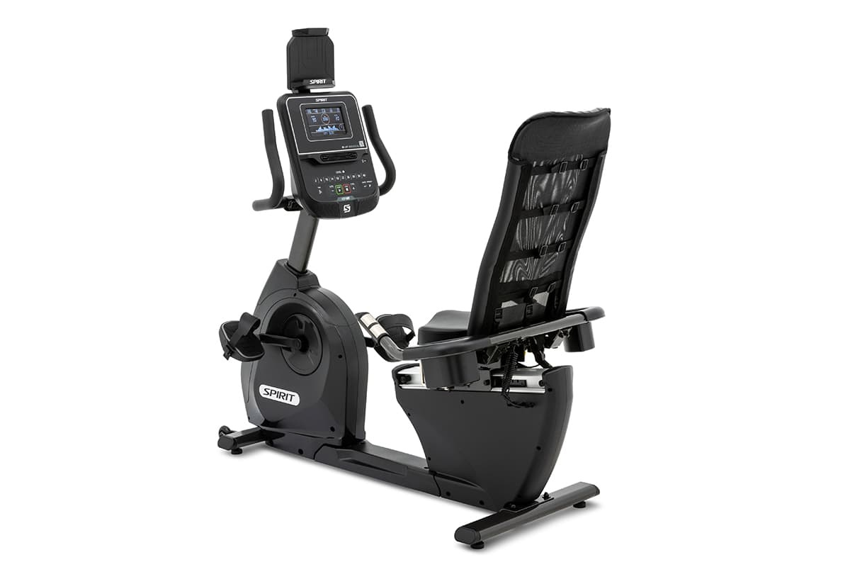 Spirit Fitness XBR95 Black посадка - горизонтальная