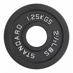 VictoryFit 1,25 кг чугунный окрашенный VF-SC510125 из каталога дисков для штанги с посадочным диаметром 50 мм. в Тюмени по цене 430 ₽