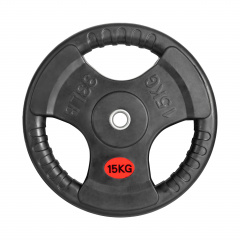 VictoryFit обрезиненный 15 кг.  VF-S251500 из каталога дисков для штанги с посадочным диаметром 26 мм.  в Тюмени по цене 4420 ₽