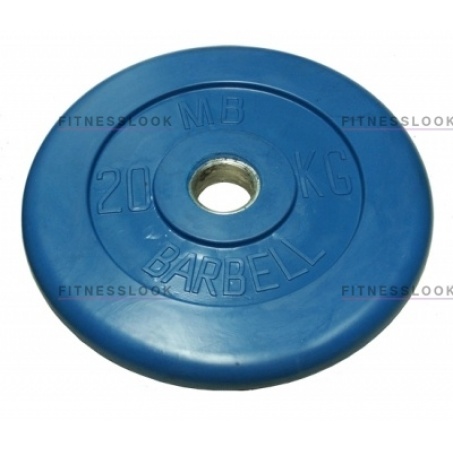 Рендер-0 для MB Barbell синий - 30 мм - 20 кг