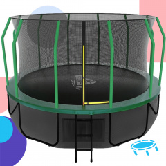 Батут с защитной сеткой KedaJump Jumpinator 16FT в Тюмени по цене 59900 ₽