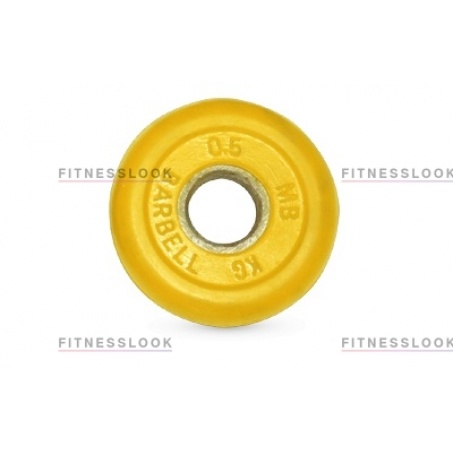Рендер-0 для MB Barbell желтый - 30 мм - 0.5 кг