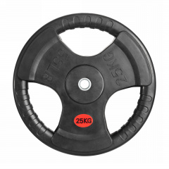 VictoryFit обрезиненный 25 кг. VF-S252500 из каталога дисков для штанги с посадочным диаметром 26 мм.  в Тюмени по цене 7400 ₽