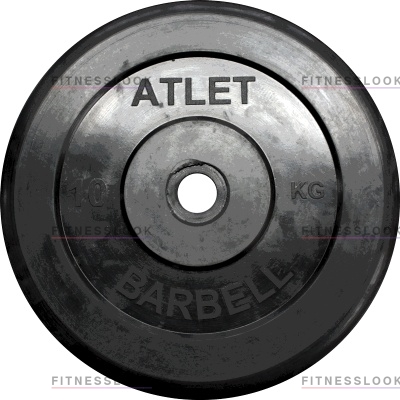 MB Barbell Atlet - 26 мм - 10 кг из каталога дисков, грифов, гантелей, штанг в Тюмени по цене 3766 ₽