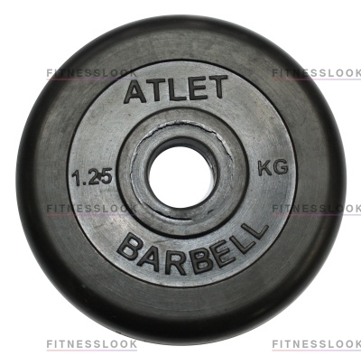 MB Barbell Atlet - 26 мм - 1.25 кг из каталога дисков, грифов, гантелей, штанг в Тюмени по цене 938 ₽