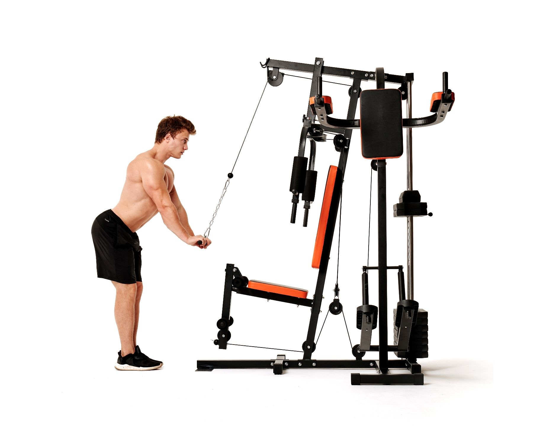 Мультистанция DFC HomeGym D7002-60 стек 60 кг