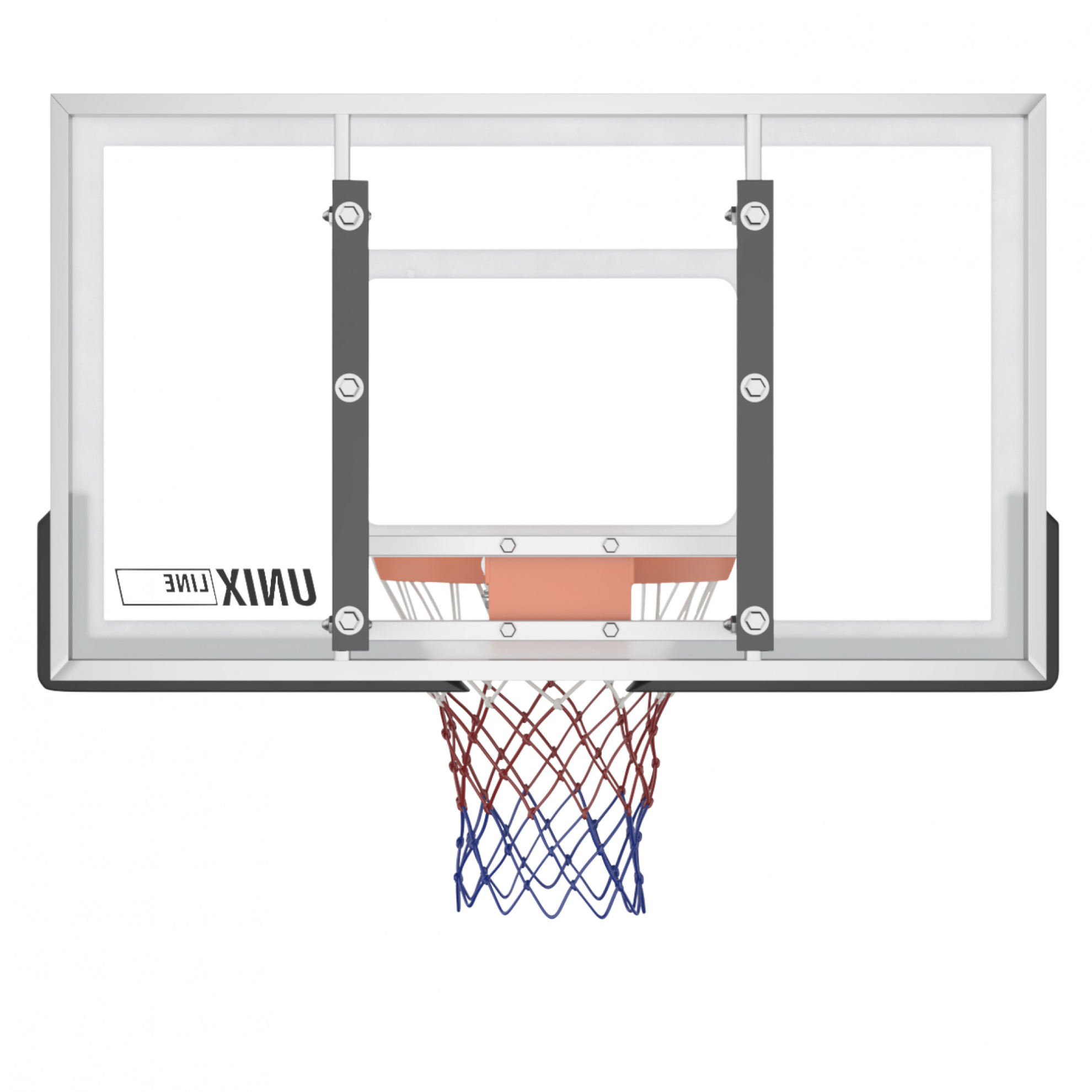 Баскетбольный щит Unix Line B-Backboard-PC 50’’x32’’ R45