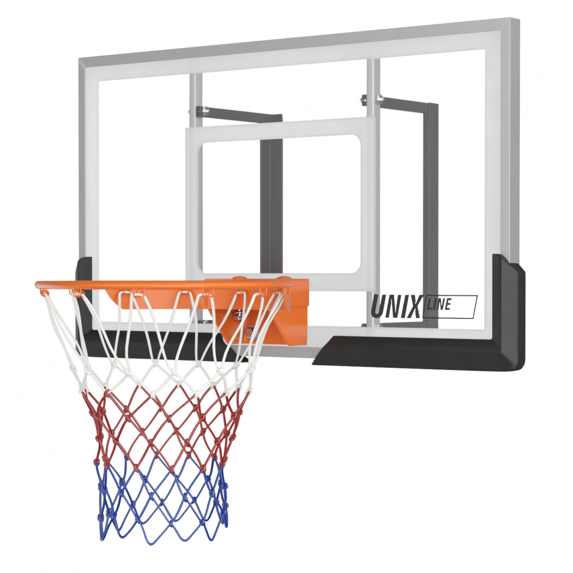 Баскетбольный щит Unix Line B-Backboard-PC 50’’x32’’ R45