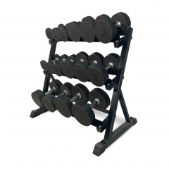 UnixFit DumRack Hexagon PRO (300 кг) из каталога дисков для штанги с посадочным диаметром 50 мм. в Тюмени по цене 28890 ₽