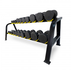 UnixFit DumRack 9 PRO (500 кг) из каталога стоек для гантелей в Тюмени по цене 50920 ₽