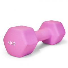 UnixFit 4 кг Violet DBNEO4VT из каталога неопреновых  гантелей в Тюмени по цене 1360 ₽
