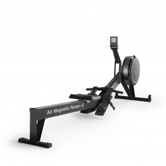 UnixFit Air Magnetic Rower-X Black из каталога гребных тренажеров в Тюмени по цене 84890 ₽