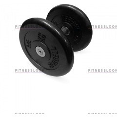 MB Barbell - 6 кг из каталога обрезиненных гантелей в Тюмени по цене 1603 ₽