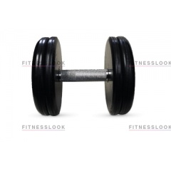 MB Barbell классик - 25 кг из каталога обрезиненных гантелей в Тюмени по цене 5022 ₽