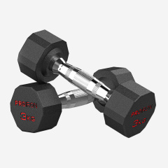 Proiron 3кг - 2шт из каталога обрезиненных гантелей в Тюмени по цене 2518 ₽