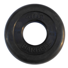 MB Barbell ATLET 1.25 кг из каталога дисков для штанги с посадочным диаметром 26 мм.  в Тюмени по цене 1020 ₽