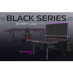 Start Line Top Expert Black из каталога теннисных столов в Тюмени по цене 55490 ₽