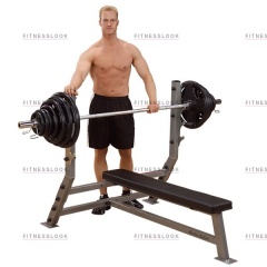 Body Solid ProClub SFB349G - со стойками из каталога стоек для штанги со скамьей в Тюмени по цене 75650 ₽
