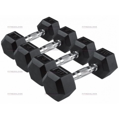 Protrain DB 6101 1-50 кг из каталога гантельных рядов в Тюмени по цене 403650 ₽